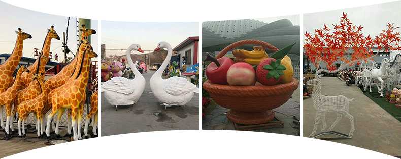 仿真景觀擺件，卡通景觀雕塑