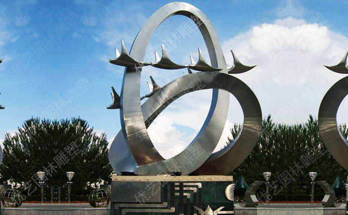 校園不銹鋼雕塑